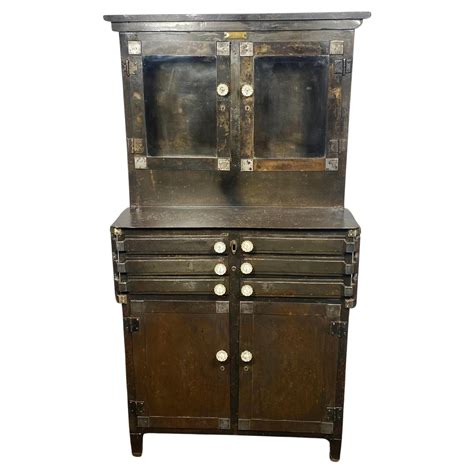 lee smith son steel cabinet|1920s Lee Smith and Son Dental Cabinet .